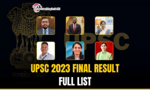 UPSC 2023 Final Result Full list
