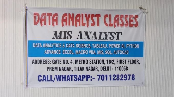 misanalyst Top Coaching in Delhi mis analyst