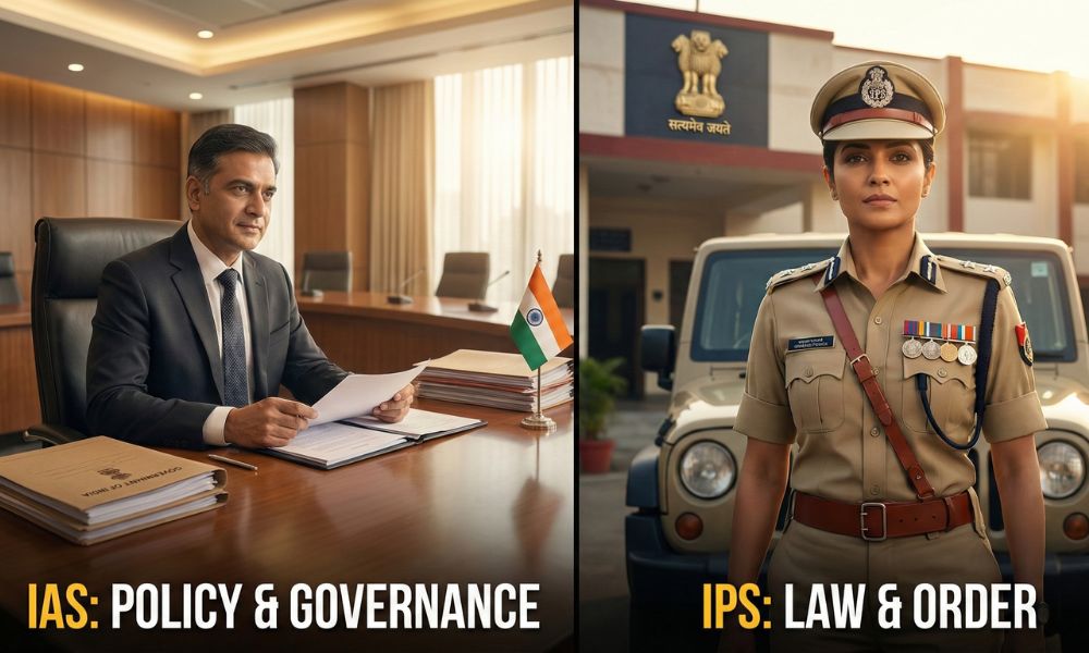 Indian Administrative Service vs IPS Uniform